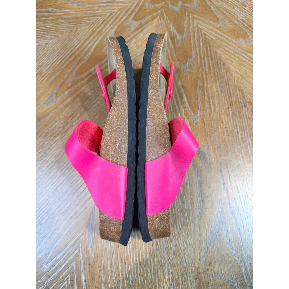 Betula by Birkenstock Gizeh T-Strap Pink Sandals Women's Size 36 US 5